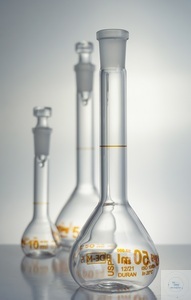 Messkolben, 20 ml, A, KB, NS 10/19, 6K-Hohlstopfen USP