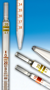 Graduated pipettes 5:0,05 ml class B