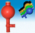 FLIP-Pipetting Rubber Balls, for all Volumatic and Graduated Pipette Sizes. 2 Pressure and 1...
