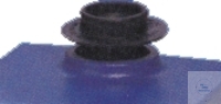 Gummiaufsatz für Reagenz und Zentrifugengläser  PM210 für Vortex Mixer Typ VM-10