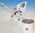Rotary Evaporator diagonal, witegvapor, 6 different types of flasks are attachable (from 50 ml to...