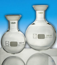 Rundkolben 4000 ml KS 35/20 Rundkolben, 4000 ml, KS 35/20, mit Kugelschliff, Außen-Ø: 207 mm,...