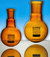 Round bottom flask 50 ml ST 14/23 amber stained Round bottom flask, 50 ml, ST 14/23, outer Ø: 51...