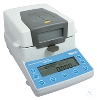 Analyseur d'humidité haute performance, type WBA-110M, plage de poids : 1 mg à 110 g, plateau de...