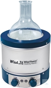 Behuizing verwarmingsdeksel met magneetroerder WHM, voor rondbodemkolven 250 ml, met ingebouwde...