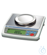 Präzisionswaage EK-300i, 310g x 0,01g, schnell und präzise Kompaktes Design, Großes LCD Display...