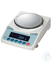 Präzisionswaage FX-1200i, 1220g x 0,01g, sehr robust mit Vollmetall-Gehäuse 4 Jahre Garantie,...