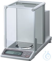 Semi-Mikro Analysenwaage, 51g/220g x 0.01mg/0.1mg Eichfähige Analysenwaage mit antistatischem...
