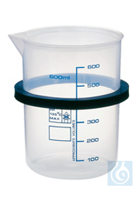 PD 06, inset beaker PD 06, inset beaker, 600 ml, plastic, with ring and lid,...