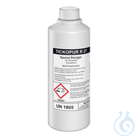 TICKOPUR R 27 Phosphorsäure-Reiniger für Ultraschallreinigung, Konzentrat 1 Lite Spezial-Reiniger...