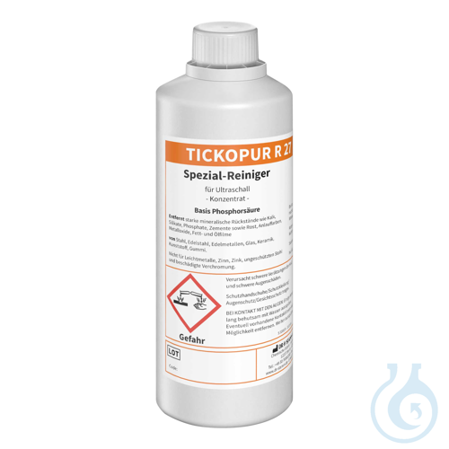 TICKOPUR R 27 Phosphorsaeure-Reiniger fuer Ultr...