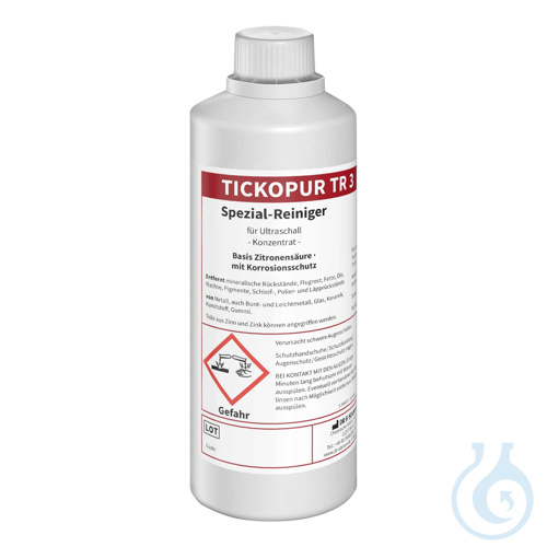 TICKOPUR TR 3 Ultraschallreiniger auf Zitronens...