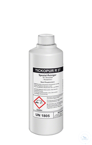 TICKOPUR R 27 - 1 litre, special cleaner, based on phosphoric acid, for decalcification and rust...