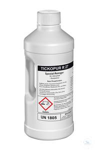 TICKOPUR R 27 - 2 litres, nettoyant spécial à base de l’acide phosphorique, pour décalcification,...