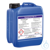 TICKOPUR RW 77 special cleaner with ammonia – concentrate 5 Liter  Special...
