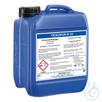 TICKOPUR R 33 - 5 litres, nettoyant universel, concentré, anticorrosif, soigneux au matériel,...