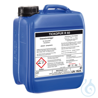 TICKOPUR R 60, 5 ltr. Natriumhydroxidlösung UN 1824, 8, VG II, (E)...