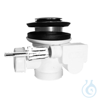 SONOREX Drain set G 1 ½ type V Drain set with Bowden cable actuation and stainless steel plug