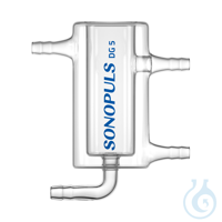 SONOPULS DG 5 Flow-through vessel Flow-through vessel DG with cooling jacket....