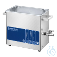 SONOREX DIGIPLUS DL 102 H ultrasonic bath with heating 3 Liter  High-performance ultrasonic bath...