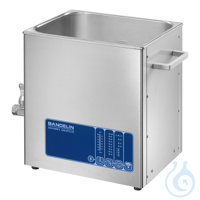 SONOREX DIGIPLUS DL 512 H Ultrasonic bath with heating 8,7 liter High-performance ultrasonic bath...