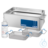 SONOREX DIGITEC DT 1028 F Set Ultrasonic bath with flat tank bottom, Capacity/Vo High performance...
