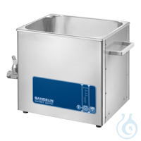 SONOREX DIGITEC DT 510 Ultrasonic bath, 9,7 liter Flat ultrasonic bath for...