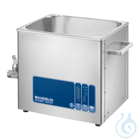 SONOREX DIGITEC DT 510 H ultrasonic bath with heating 9,7 Liter  High performance ultrasonic...