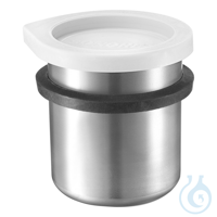 SONOREX EB 05 Beaker with Lid and rubber ring 0,6 liter For the application of chemically...