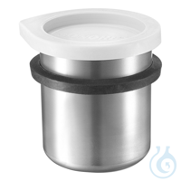 SONOREX EB 05 Inset beaker with lid and rubber ring For the application of...