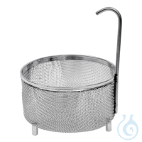 SONOREX KD 0 Sieve basket  Stainless steel, sieve mesh with very fine mesh for insertion into...