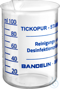 MB 100, dosage beaker MB 100, dosage beaker, for Tickopur/Stammopur; d 55 x...