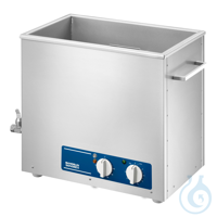 SONOREX SUPER Ultraschallbäder RK 1028 CH Ultrasonic bath with heating, 45...