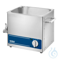 SONOREX SUPER RK 510 Ultrasonic bath, 9,7 liter High-performance ultrasonic...