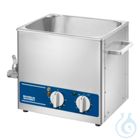 SONOREX SUPER RK 510 H Ultrasonic bath with heating, 9,7 liter High-performance ultrasonic...