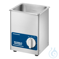 SONOREX SUPER RK 52 Ultrasonic bath, 1,8 liter High-performance ultrasonic...