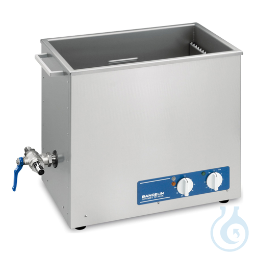 SONOREX TECHNIK RM 40.2 UH Ultraschallbad mit Überlauftasche und Heizung, 40 kHz