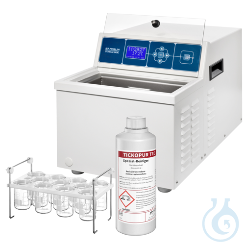 SONOCOOL SC 255.2 Set Ultraschallbad mit Kuehlu...