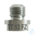 SONOPULS TT 13 FZ Titanium flat tip  Diameter 13 mm with bore Ø 1.5 mm...