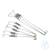 SONOREX ZF 10 Laborkolbenhalter (8 Stk.) Zur Fixierung von Laborkolben in...