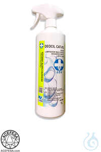 Desinfect superficies, DEOCIL CAT-8% virucida, bactericida, fungicida, 1 L