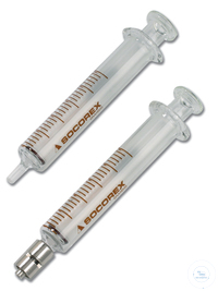 Dosys all-glass syringes, grad., autoclav., 155, 10ml, glass Luer Lock The...