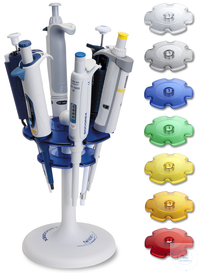 Pipettenständer Twister universal 336 für 6 Einkanal Pipetten, Saphirblau Pipettenständer mit...