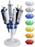 Pipette work station Twister 336 for 6 single channel pipettes; sapphire blue Unique design...