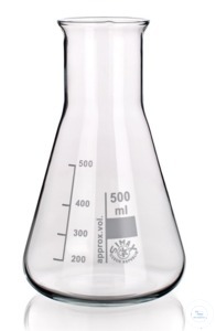 6samankaltaiset artikkelit Erlenmeyer Flask wide neck, Simax, 50ml borosilicate glass 3.3 with...