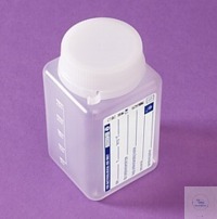 Wasserprobenflasche, 1000ml, PP milchig, Thiosulfate, steril  Wasserprobenflasche, 1000ml, PP...