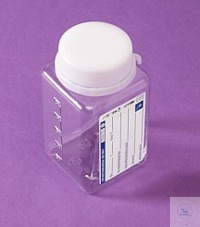 Wasserprobenflasche, 500ml, PET klar, Thiosulfate, steril, 120 Stk/ Vpk