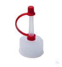 Tropfverschluß GL25, PE, Tropfverschluss aus LDPE mit Käppchen für 18mm Gewinde