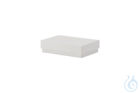 Cryobox voor 25 draagglaasjes; kartonnen doos, wit, 87x128x32mmH Cryobox voor...