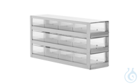 7Articles like: Rack (HxD) 2x3=6 boxes, 85mm, 180x424x140mm, Sliding shelf Comfort rack for...